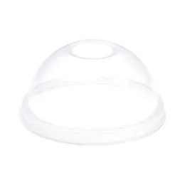 Couvercle dôme PLA ADbio avec trou pour 3-5 dl (00K)